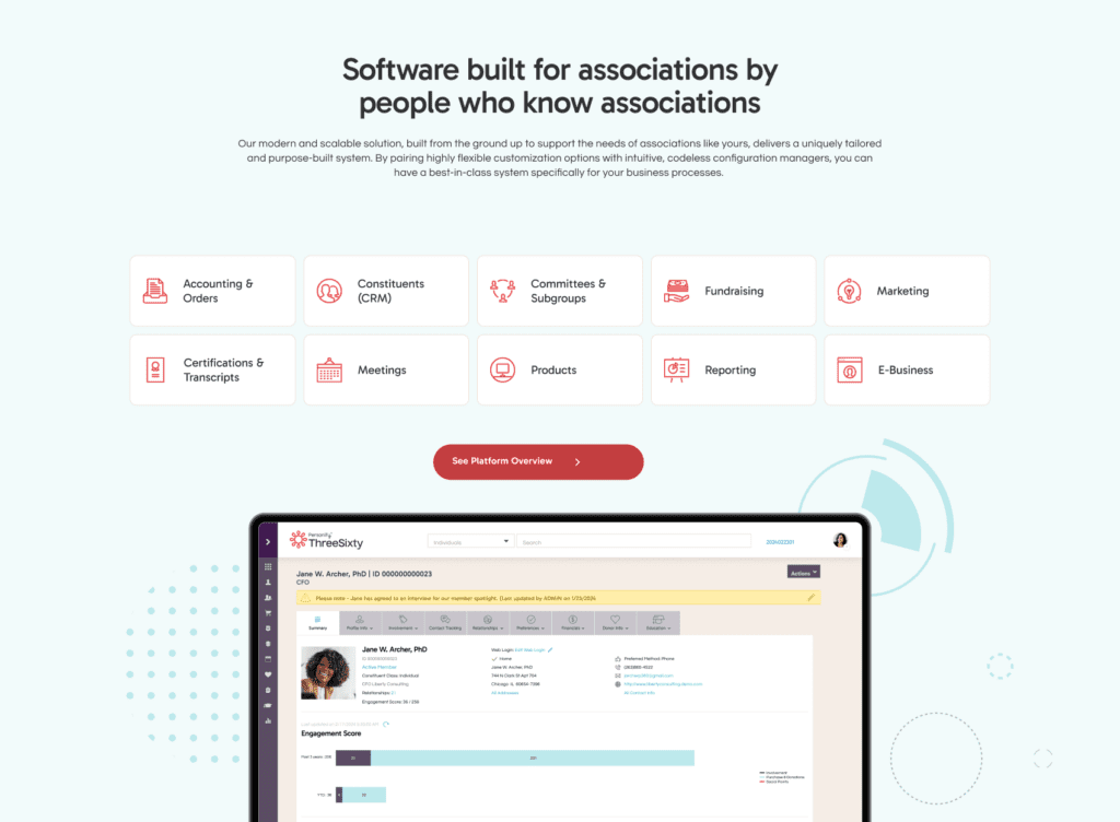 Spotlight on ThreeSixty as Personify Unveils New Website - Personify